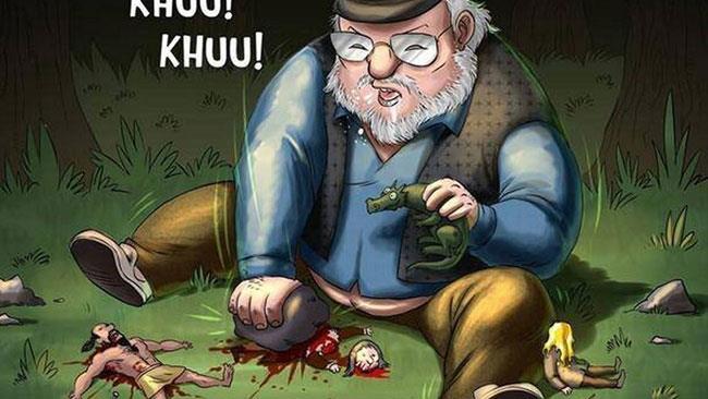 George R. R. Martin è stato colto da un nuovo rapsus omicida George R. R. Martin uccide i suoi personaggi in una fanart