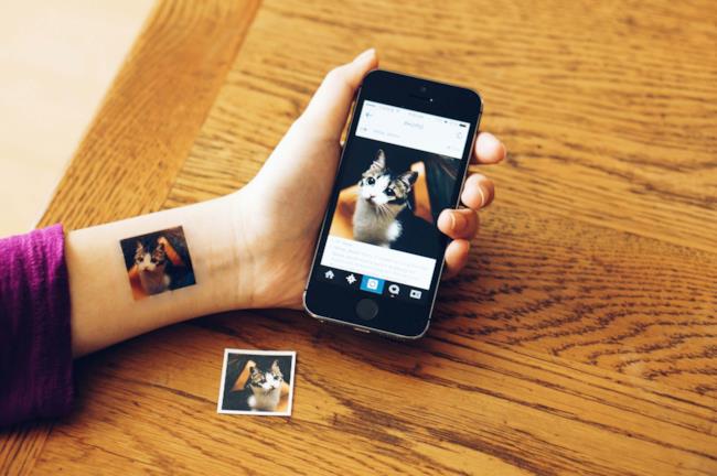 Picatoo, il servizio per stampare le tue foto sulla pelle Foto di Instagram stampata sulla pelle