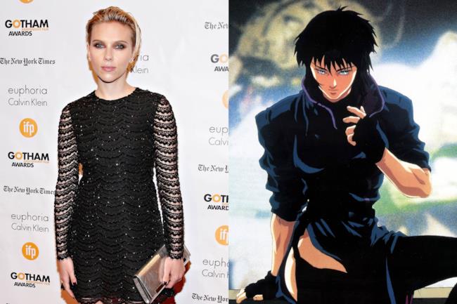 Scarlett Johansson reciterà nell'adattamento di Ghost in the Shell Scarlett Johansson e Motoko Kusanagi
