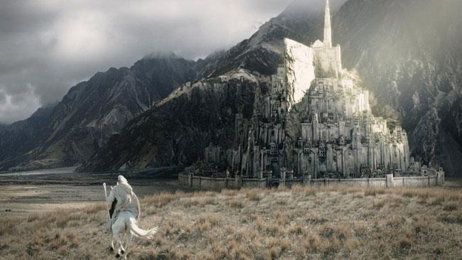 La mappa di JRR Tolkien indica Ravenna come ispirazione per Minas Tirith Minas Tirith nei film di Peter Jackson