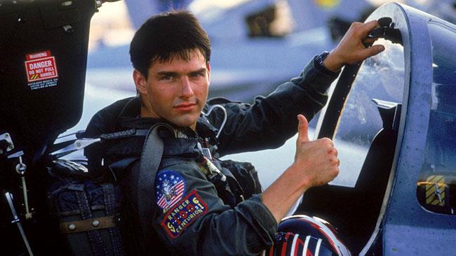 Tom Cruise sarà ancora tra i protagonisti di Top Gun 2 Tom Cruise in Top Gun