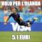Volo per l'Olanda 5.1 euri