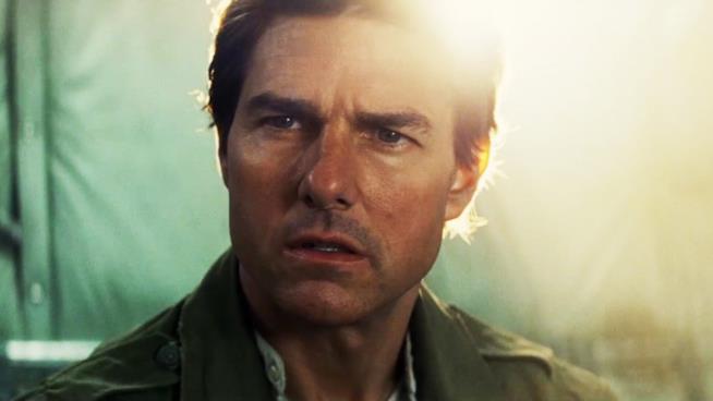 Tom Cruise in una scena del film La Mummia