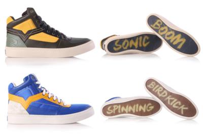 Le sneakers di Chun Li e Nash