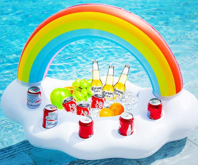 Il gonfiabile bar dell'arcobaleno