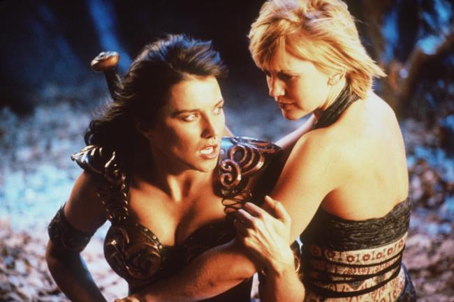 Xena e Olimpia nella serie originale