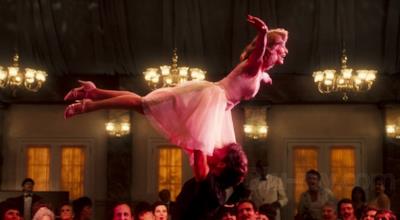 Una scena di Dirty Dancing
