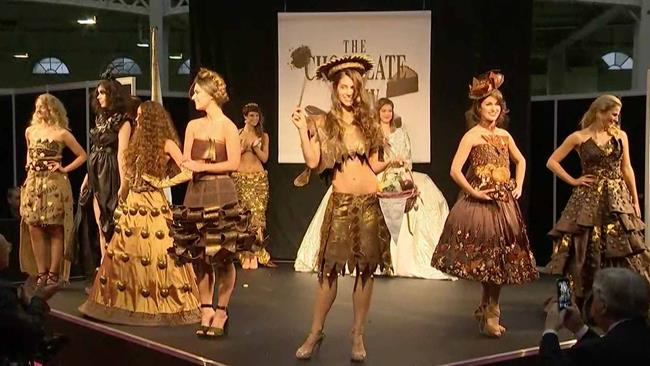 Chocolate Fashion Show di Londra edizione 2015 La sfilata del Chocolate Fashion Show di Londra 2015