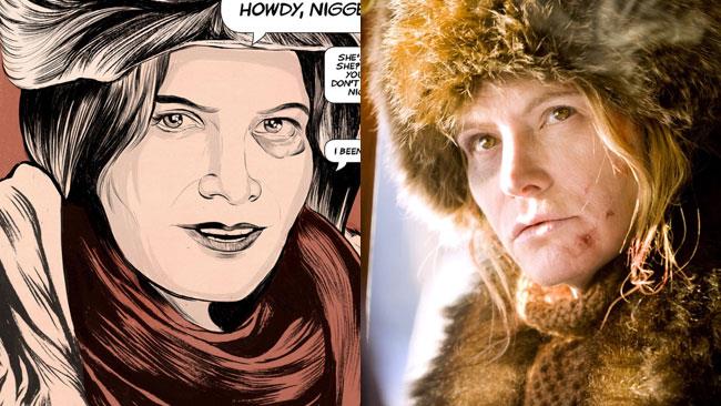 Tarantino ha creato un webcomic di The Hateful Eight per Playboy The Hateful Eight a fumetti
