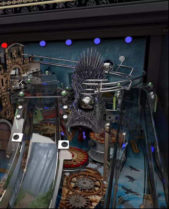 Il Trono di Spade nel flipper di Game of Thrones