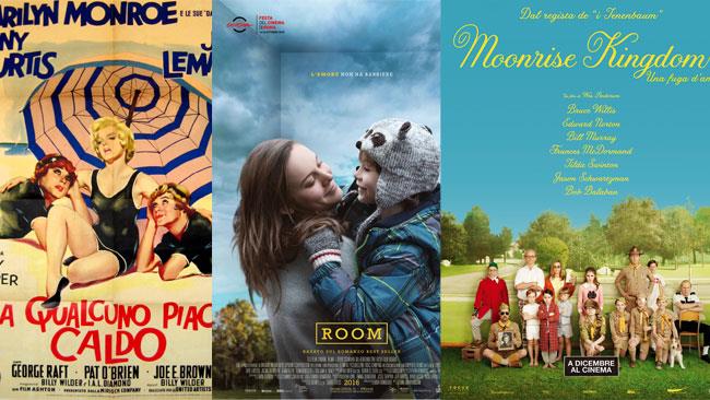 Film consigliati da vedere in TV nel week end / 4-6 agosto 2017 Le locandine di tre dei film consigliati