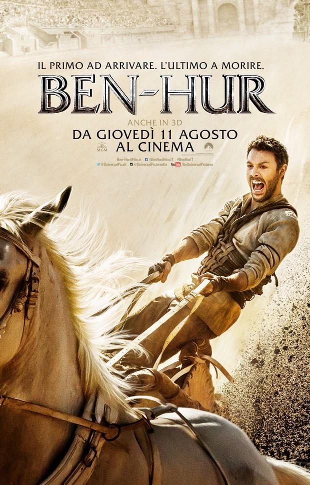 La locandina del remake di Ben-Hur