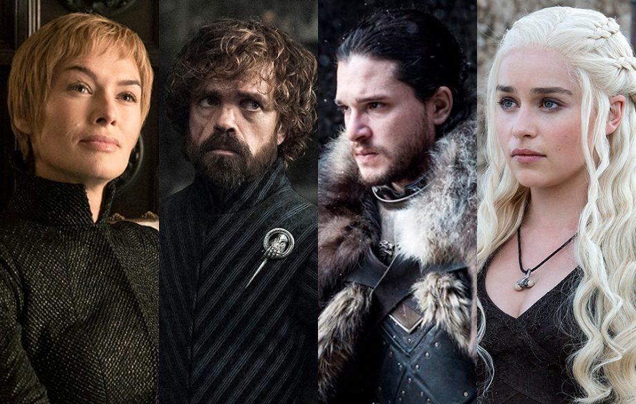 Le foto dei protagonisti di Game of Thrones
