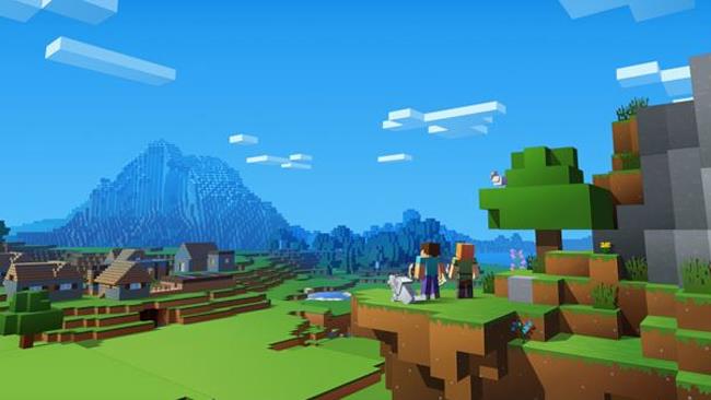 Minecraft Un frame tratto dal gioco Minecraft