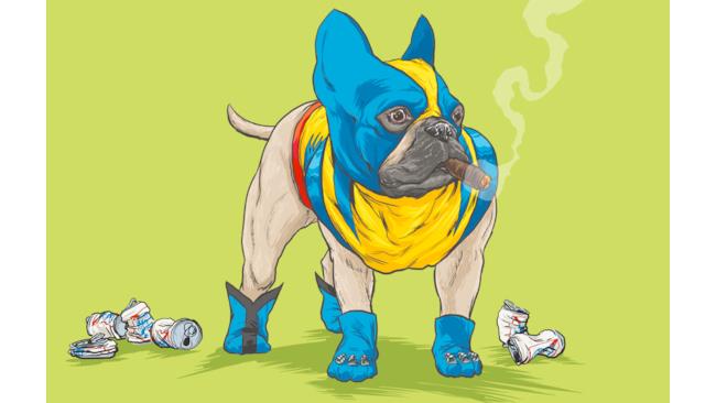 Wolverine in versione bulldog
