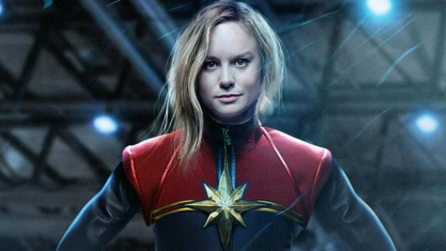 L'immagine di Captain Marvel Brie Larson è Captain Marvel