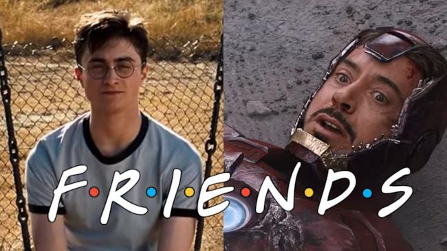 Le sigle di Harry Potter e di Avengers in stile Friends Harry Potter e Ironman