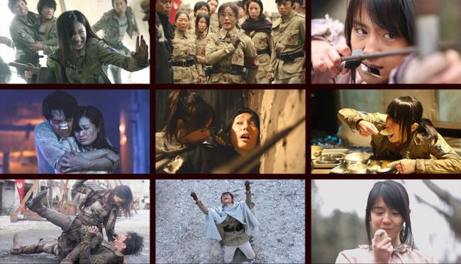 Alcune immagini dalla serie TV live-action dell'Attacco dei Titani