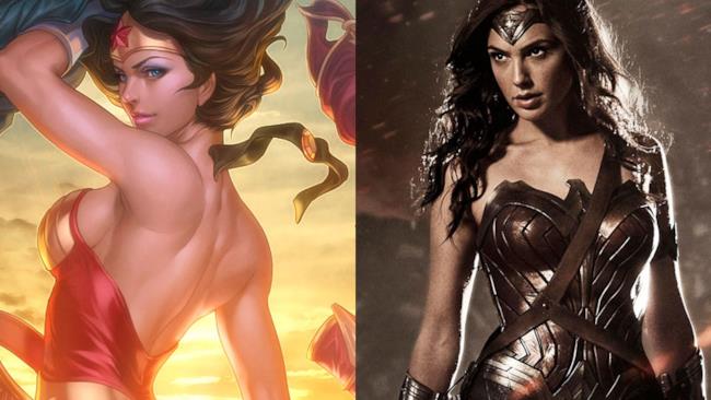 Le riprese del film Wonder Woman iniziano questo autunno Gal Gadot nei panni di Wonder Woman e una fanart di ArtGerm