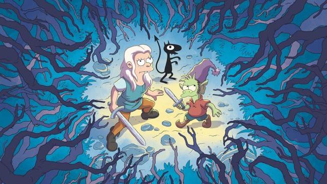 I protagonisti di Disenchantment Disenchantment