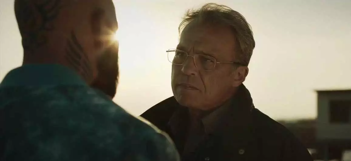 Samurai e Aureliano Adami in una scena di Suburra