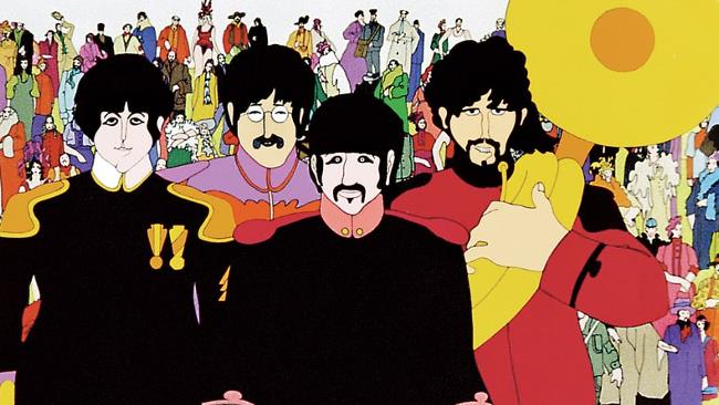Per il suo cinquantesimo anniversario, Yellow Submarine torna al cinema I Beatles nel film d'animazione Yellow Submarine
