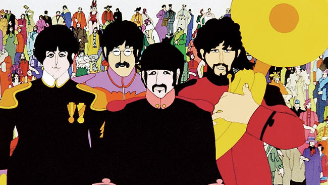Per il suo cinquantesimo anniversario, Yellow Submarine torna al cinema I Beatles nel film d'animazione Yellow Submarine