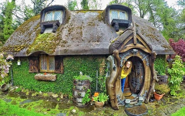 La casa di una fan dello Hobbit in Scozia