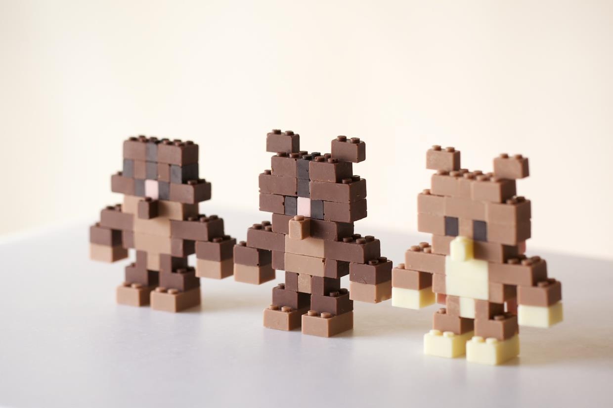 Costruzioni con Lego edibili
