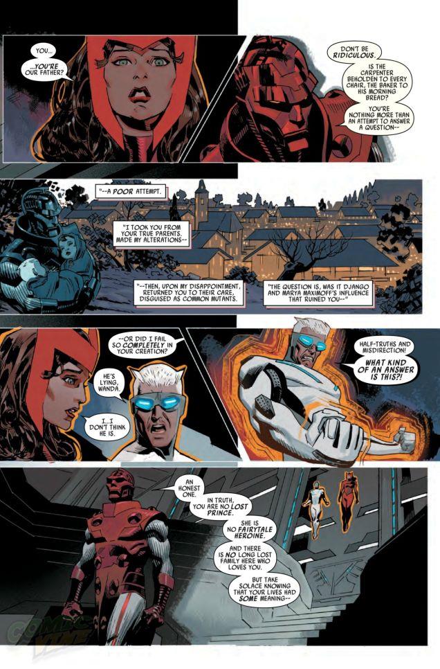 Quisksilver e Scarlet Witch non sono più mutanti: la verità in Uncanny Avengers #4