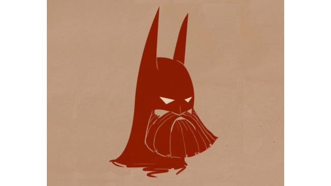 Batman barbuto