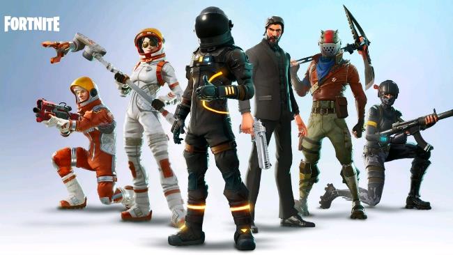 Alcuni personaggi di Fortnite L'immagine di alcuni personaggi
