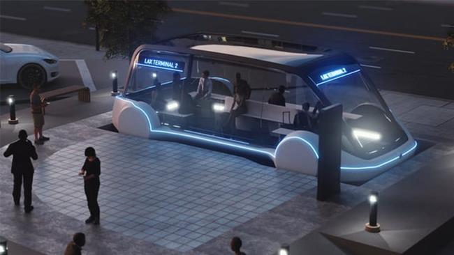 La stazione del city Loop Un'immagine esemplificativa del progetto del loop cittadino