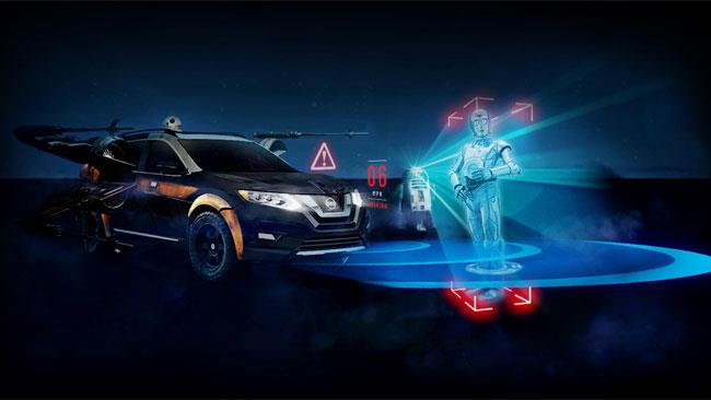 Arrivano le auto Nissan a tema Star Wars: Gli Ultimi Jedi L'X-wing di Nissan