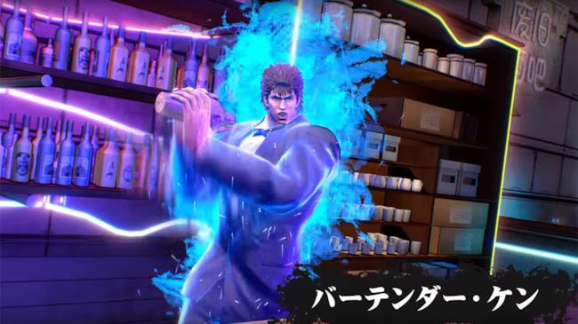 Kenshiro in una scena del gioco