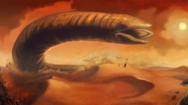 Denise Villeneuve ha chiesto un periodo di risposo prima di cominciare a lavorare al remake di Dune. Un serpente gigante spunta dalle dune