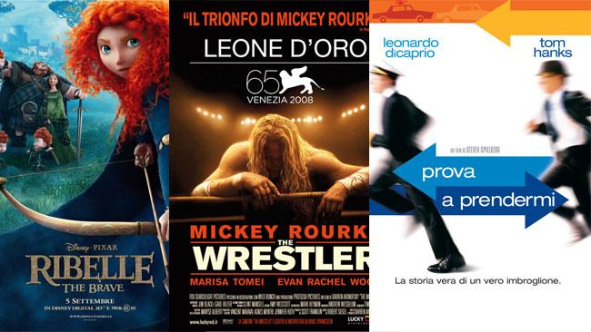 Film consigliati da vedere in TV nel week end / 15-17 settembre 2017 La locandina di tre dei film consigliati