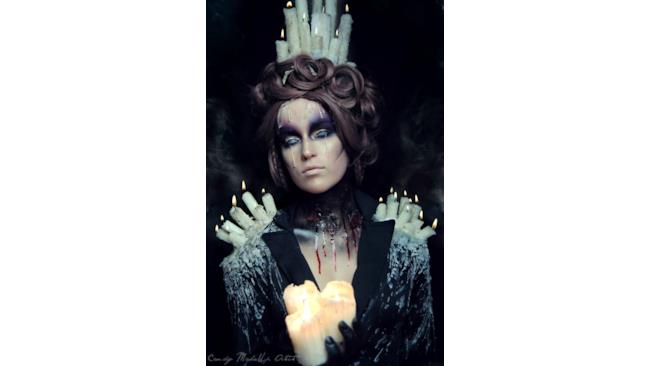 Makeup con candele e cera