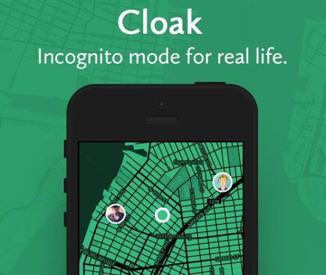 Cloak è l'app per evitare le persone, altro che social Immagine dell'app mobile Cloak