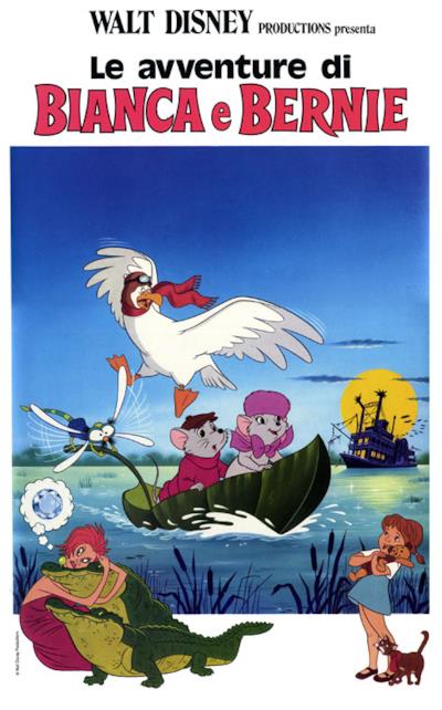 La locandina de Le avventure di Bianca e Bernie