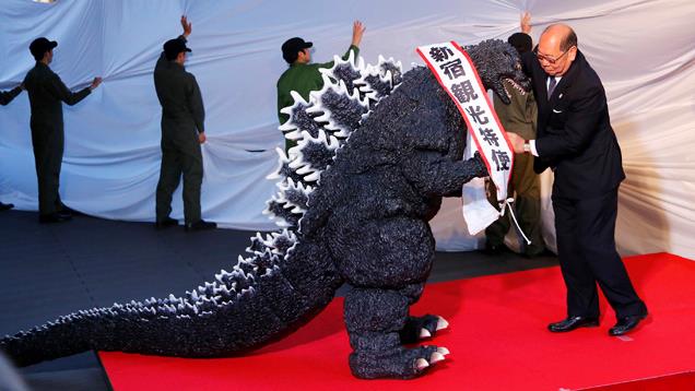 Godzilla è diventato giapponese Godzilla riceve la cittadinanza giapponese