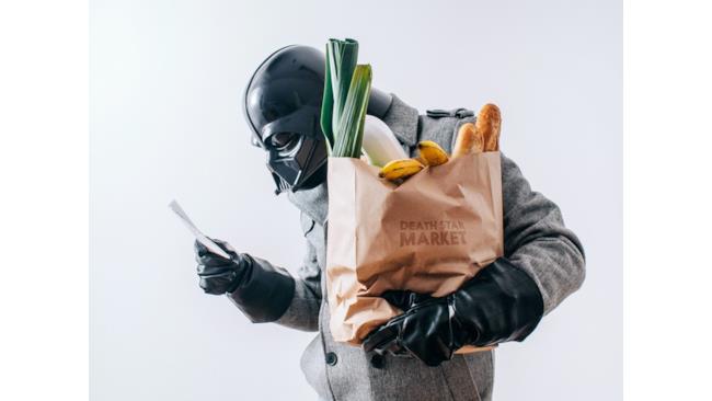 Darth Vader va a fare la spesa