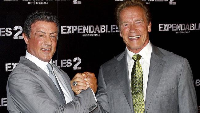 Schwarzenegger e Stallone contenti delle loro uccisioni