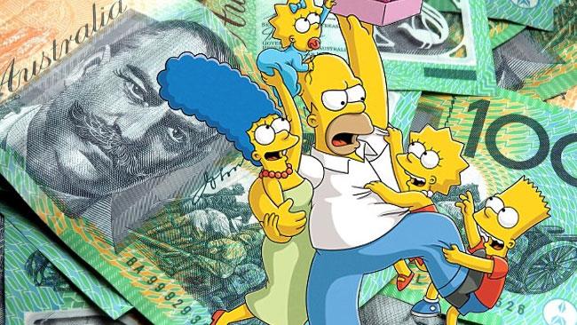 Da dollari australiani a Dollarydoos: i Simpson per l'economia australiana I Simpson ispirano il nome della nuova valuta australiana