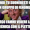 Quindi tu suoneresti con un gruppo di fenomeni Ti prego fammi vedere la tua tecnica con il plettro