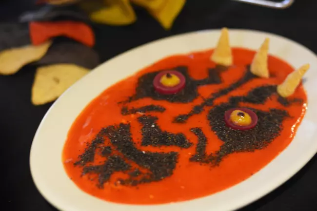 Darth Maul ritratto in una zuppa