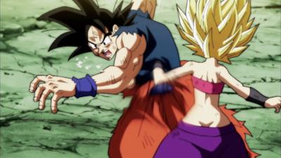 Goku contro Caulifla