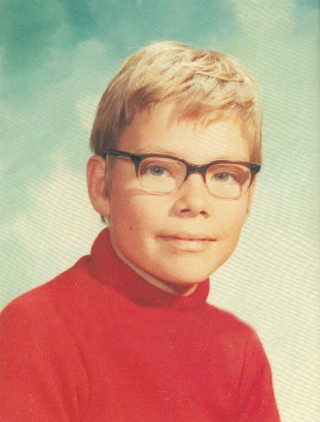 Un'immagine di Jean-Claude Van Damme da adolescente