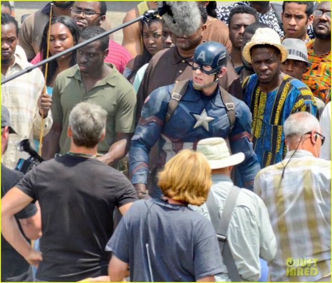 Prime immagini di Capitan America: Civil War