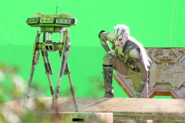 Prima immagine del personaggio di Sofia Boutella in Star Trek Beyond